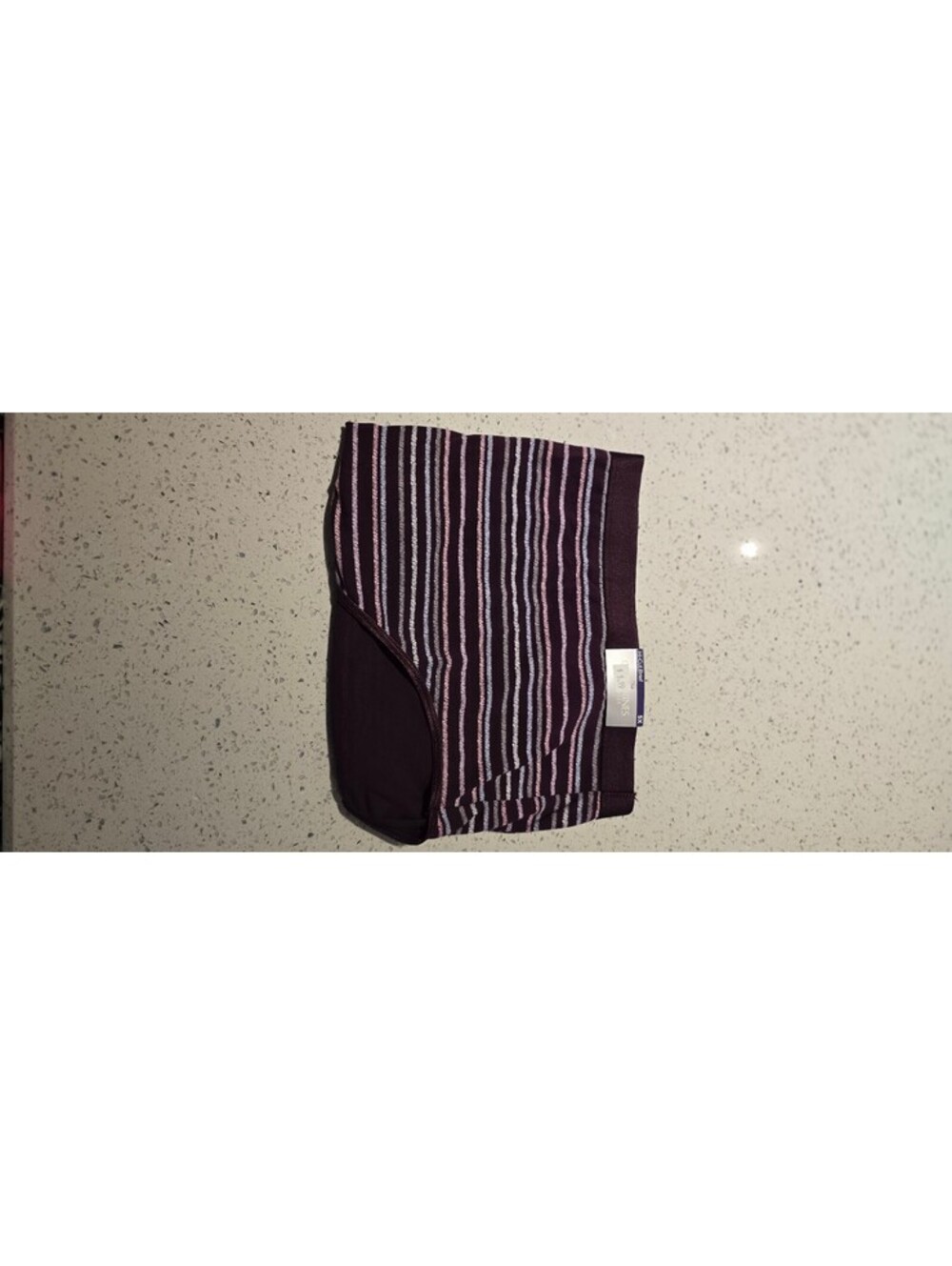 Tiers Women's 5X Striped Underwear Briefs